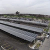 Aluminum solar mounting parking lot system solar energy carport