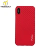 Bulk buy from China custom carbon for iphone case logo for iphone X carbon fiber pp case red