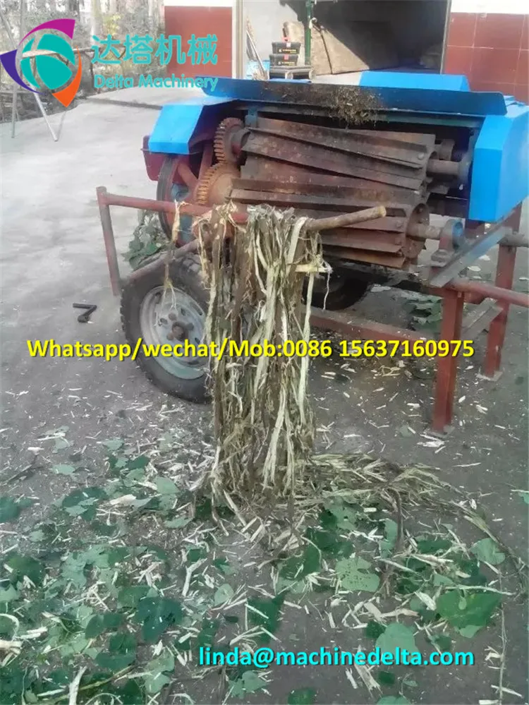 details of hemp/jute decorticator machine