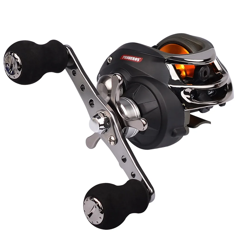 

Fulljion Ice Mini Cheap Spinning Jigging Fishing Reel, Black