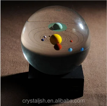 Celestial 3d Solar System Crystal Glass Ball For Souvenir Gifts Wholesale Buy Glass Ball Wholesalesolar System Crystal Glass Ballcrystal Souvenir