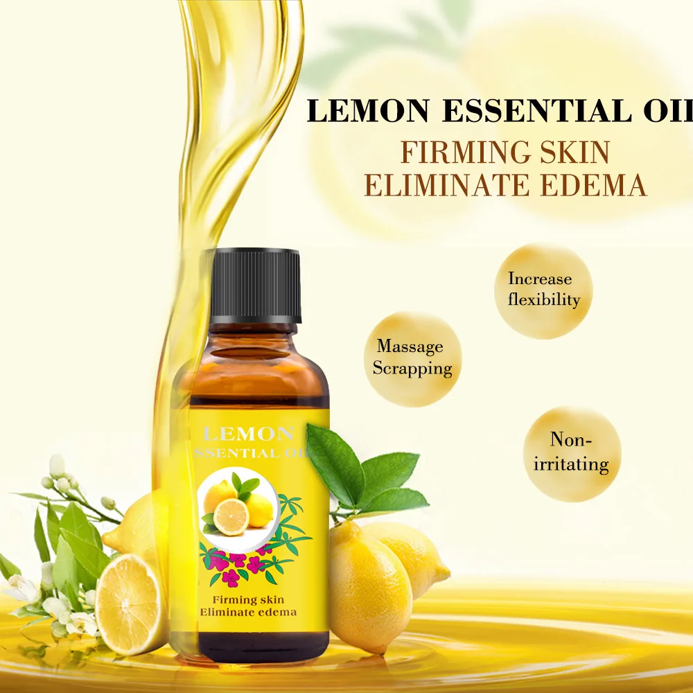 
Cross border Cibee Lemon Massage Essential Oil Factory Direct Selling Scraping Oil Moisturizing Body Massage SPA 