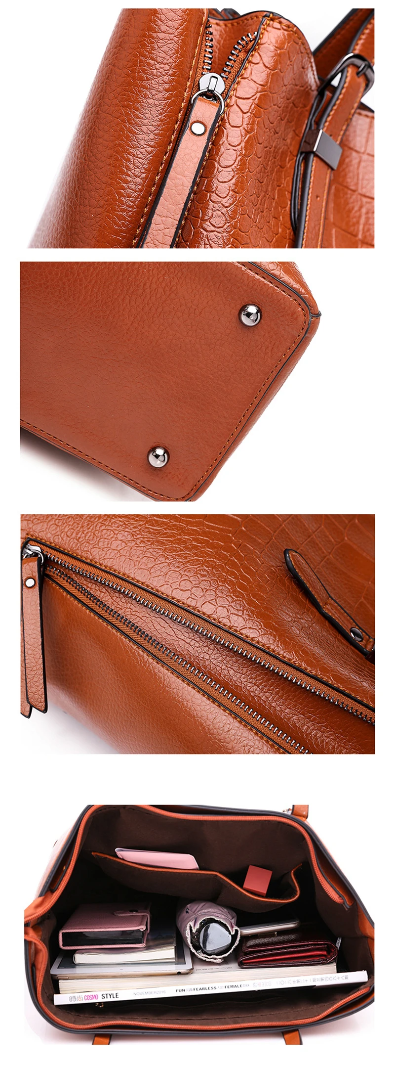 Ailu Amazon Latest Women Bags Handbag Shoulder Custom Brand Handbag