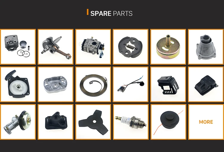 43cc/52cc Durable Gasoline Brush Cutter Spare Parts Piston Ring for CG430/520 Grass Trimmer