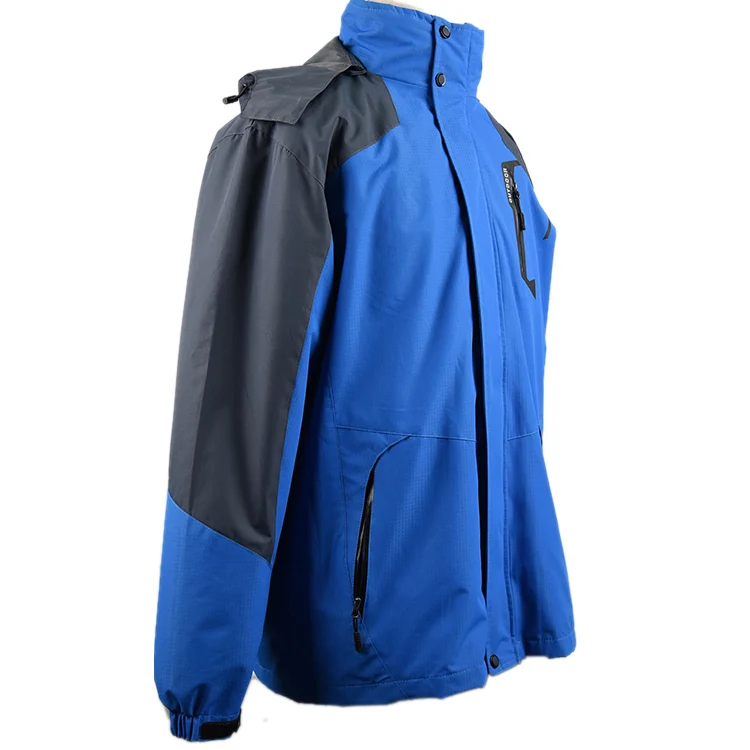 

Heated Outdoor Clothing Custom Hiking Climbing Jackets, Blue, green, multi