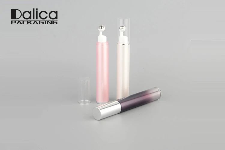 Custom logo and color export plastic deodorant 15ml roll on bottle