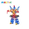 MAGT4K multicolour magnetic building blocks building playmager blocks flexible kids playing magnetic robot toys