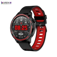 

New Arrival Men L8 Smart Watch ECG PPG Waterproof Heart rate Blood pressure oxygen Outdoor Sports Fitness Tracker Smartwatches