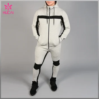 mens tracksuit zip pockets