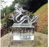 western New design crystal Dragon model for wedding and business gift