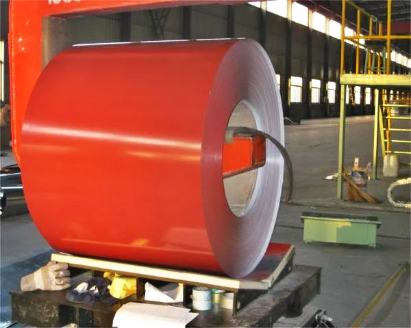 60-275g/m2 Zinc coating color coated galvanized steel coil
