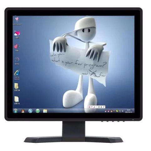 

17inch cap monitor black