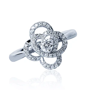 Silver Engagement Ring Jewelry Supplies