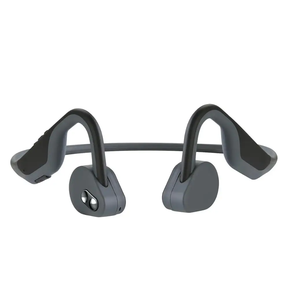 

Free shipping factory wholesale BH128 sport wireless headphone bone conduction headset waterproof bone conduction headphones, 3colors