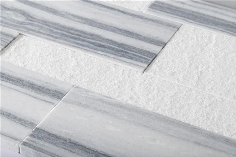 Samistone Stone Wall Tiles Natural Marble Grey And White Culture Stone Wall Cladding Stone