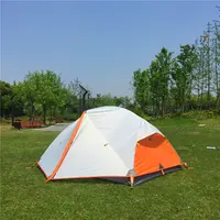 

High-end Waterproof Ultralight tent,Double Layers 2 Person camping Tent, CZ-164B mountain Tent,hiking tent come with footprint