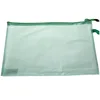Wholesale small mesh plastic pvc zippered document pouch