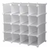 PP DIY Interlocking Shoe Organizer Rack for 20 Pairs