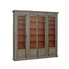 Belgium design vintage style handmade display glass cabinet