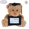 G541 Wholesale Good Price Graduation Bear With Picture Frame Graduation Gift