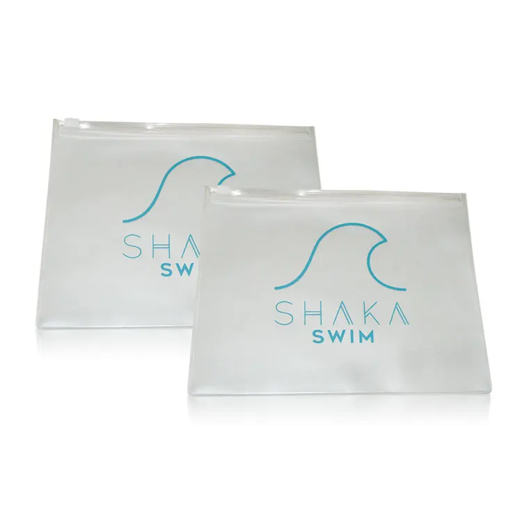 Credible Supplier Clear Pvc Bikini Zipper Bag Plastic Pvc Wet Bikini Bag For Swimwear Packaging
