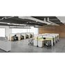 8 seater office workstation partition cubicle