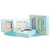 packaging box throw baby blanket