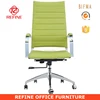 modern apple green leather office high back executive computer chair RF-S090D-1