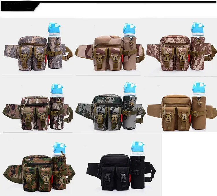 Outdoors Military Camouflage Army Bag Tactical Waist Bag Belt Pouch ...