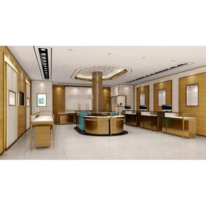 New design customized factory direct supply wooden jewelry showcase