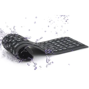 2018 Waterproof Silicone Collapsible Keyboard