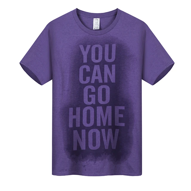 

New Style Sport GYM Wear You Can Go Home Now Workout Sweat Activated T-Shirt, Customized colors