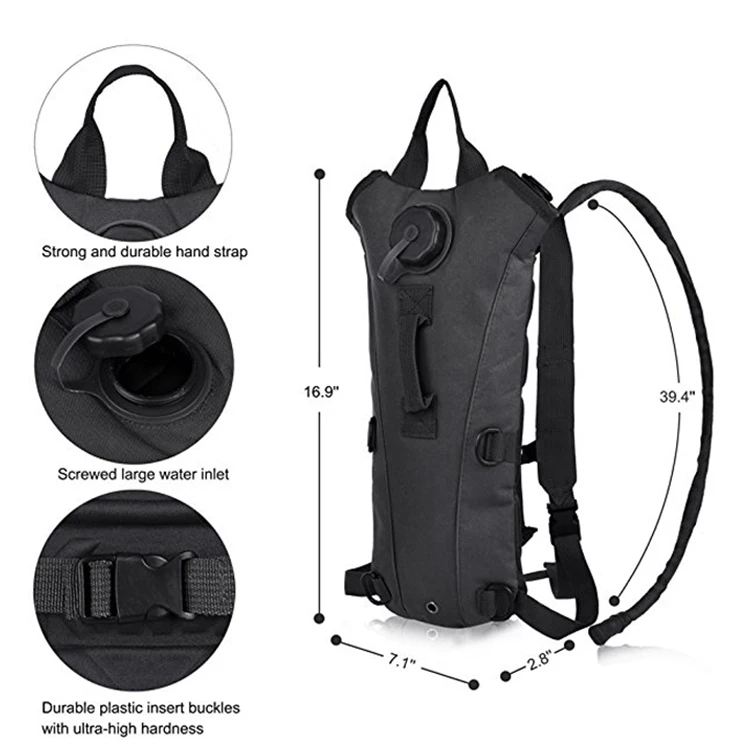 Outdoor Hunting Molle Nylon Water Bladder Bag Tactical Hydration