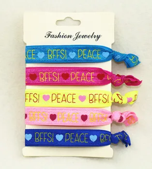 Nylon Spandex Custom Print Accessories Elastic Hair Tie H82 Buy
