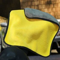 

850 GSM Super Thick Microfibre cloth manufacture quick dry car care cleaning micro fibre glass cloth car care towel