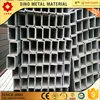 pre-gi tubes square s355jr rectangular steel tube erw indented galvanized cap pipes