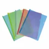 Hot selling custom office school supply PVC document file folder report cover plastic slide binder clips