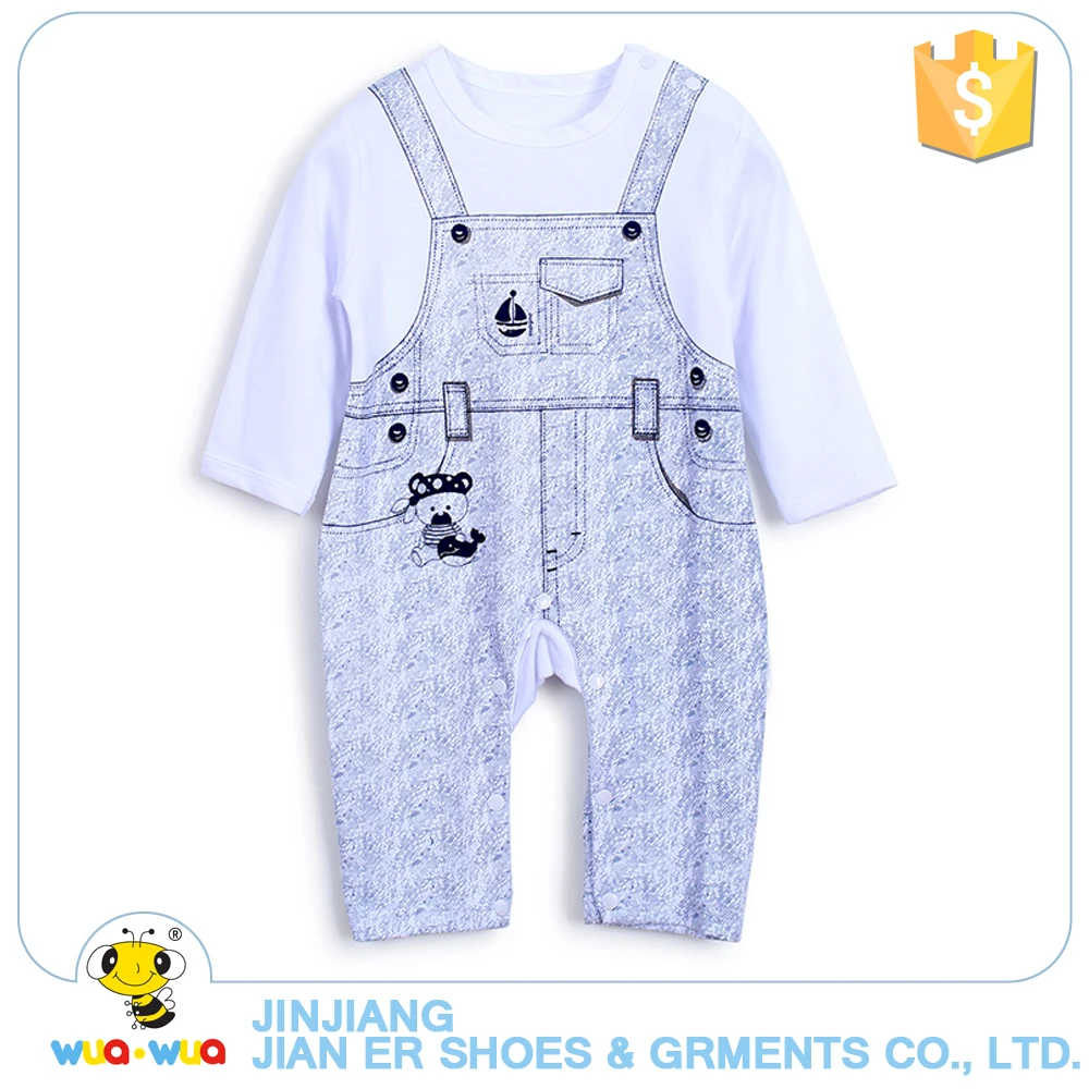 

Custom printing short sleeve baby romper cotton newborn boy grows bodysuit, As picture