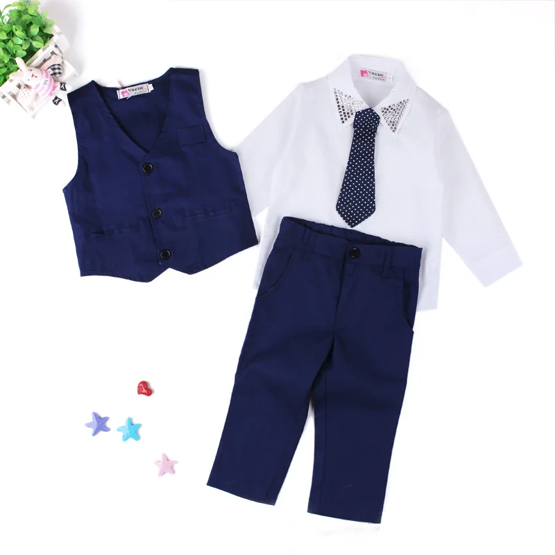 

Kids Outfits Children Boys Clothing Sets Baby boys gentleman formal style clothes, N/a