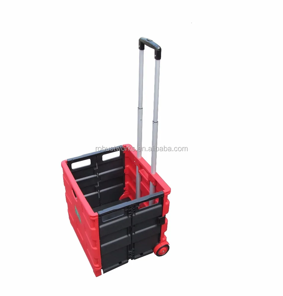 
Plastic Folding Shopping Cart(FC403C) 