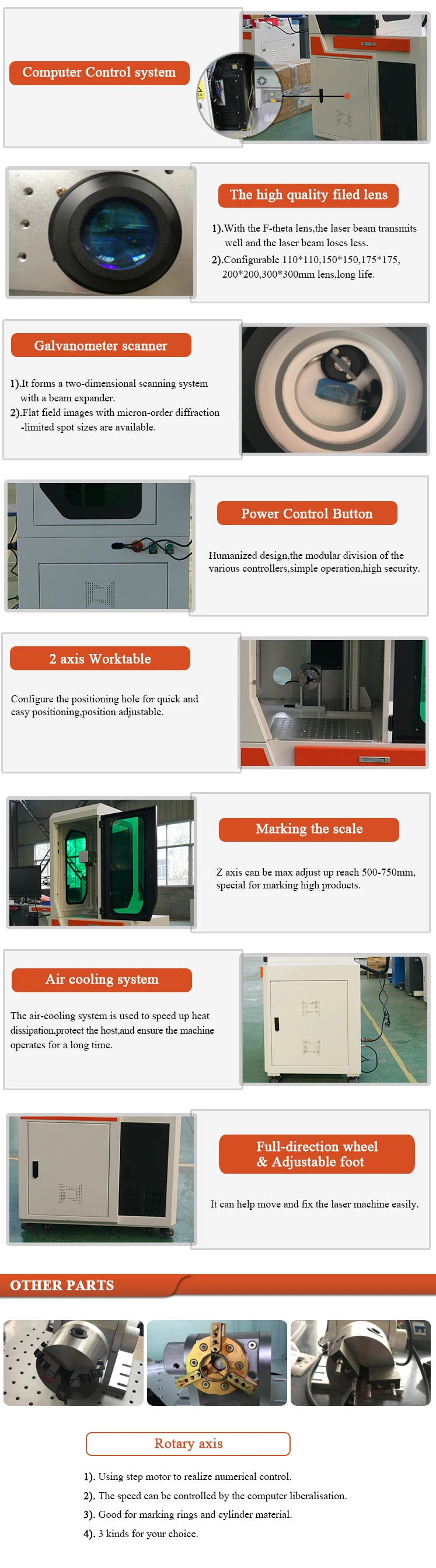 Low cost safety cover laser marking machine equipment