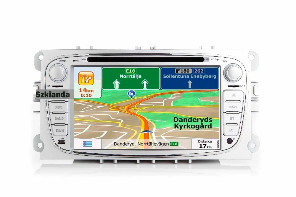 Clearance Car Multimedia Player Android 9.0 GPS 2 Din car dvd player for FORD Focus S-MAX Mondeo C-MAX Galaxy wifi car radio bluetooth DVR 23