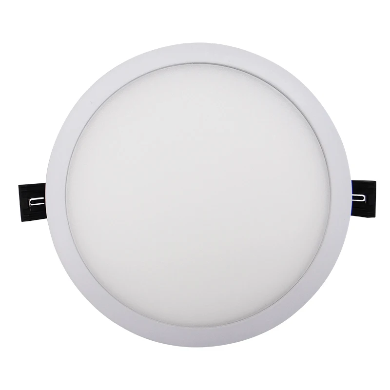 Dimmable Dual Color White RGB 6W 9W 18W 24W Down light Recessed Indoor Embedded LED Panel Light