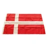 Denmark Flag 210D Nylon Embroidered Danish Flag