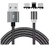 Winnet High quality magnetic 3in1 USB cable for charging braided 3in1 charging cable