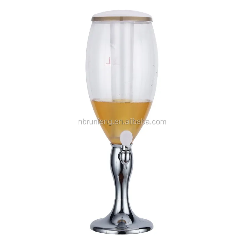 Metal Base Beer Drink Beer Tower/metal Beer Tower Dispenser Buy Led