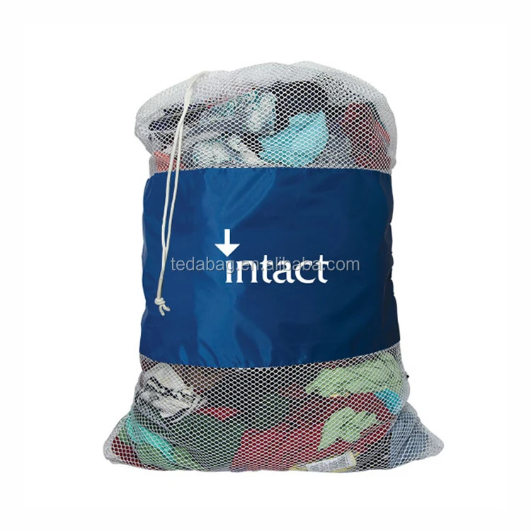 Polyester Mesh Drawstring Laundry Bag Buy Large Drawstring Mesh Bag