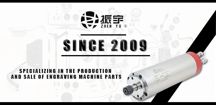 SQD65-0.8-24K 800W water cooled cnc lathe spindle