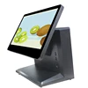 Desktop type 10 point capacitive touch 15.6 inch all in one POS PC for retail