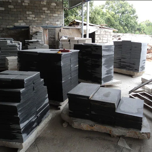 
wholesale zhangpu black basalt natural paving stones 